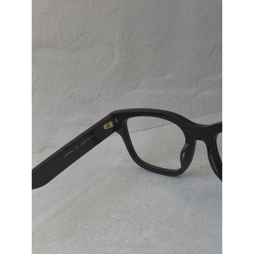 NEW Gucci GG1303O 003 Black Unisex Eyeglasses Frames - Picture 10 of 10